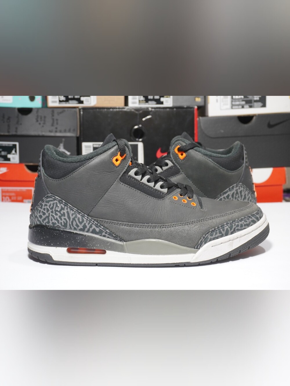 sz 10.5 jordan 3 fear
